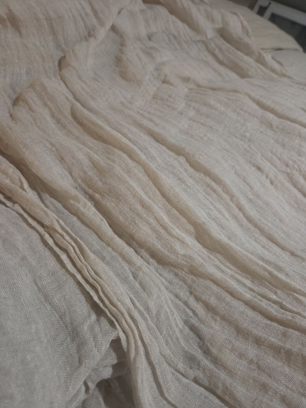 100% Linen Floor Length Sheer Curtains